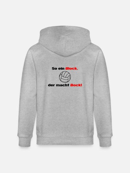 So ein Block - Stanley/Stella Unisex Bio-Kapuzenjacke CULTIVATOR - Grau meliert