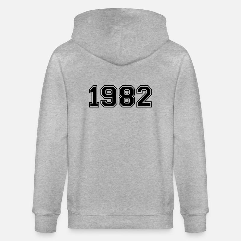 1982 - Veste à capuche bio CULTIVATOR Stanley/Stella Unisexe - gris chiné