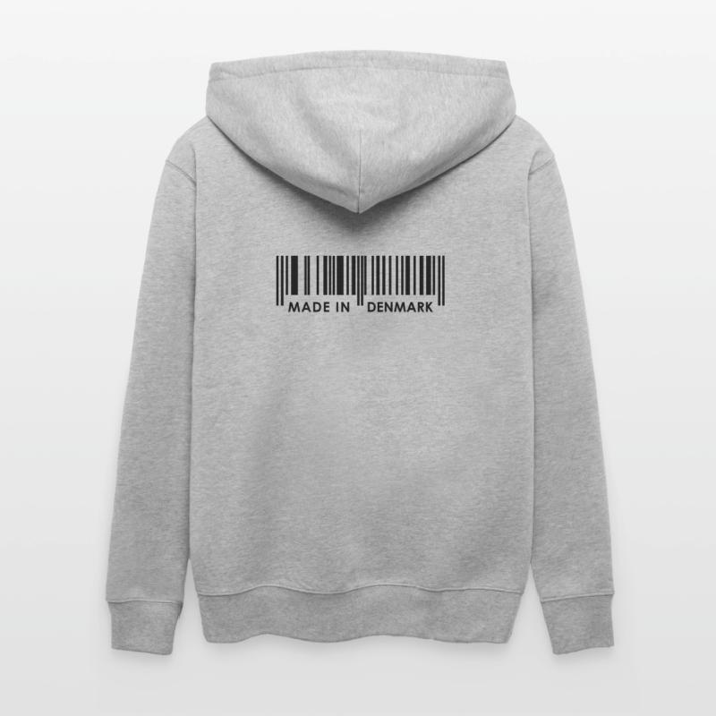 Bar Code Made in Denmark Stanley/Stella CULTIVATOR  Unisex Organic Hooded Jacket