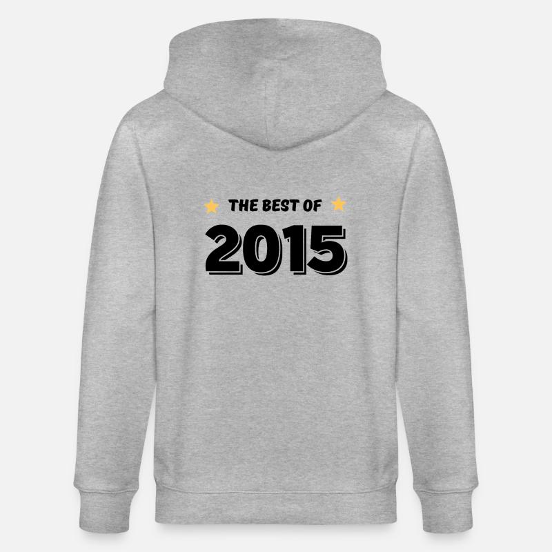 Das Beste aus 2015 - Stanley/Stella Unisex Bio-Kapuzenjacke CULTIVATOR  - Grau meliert