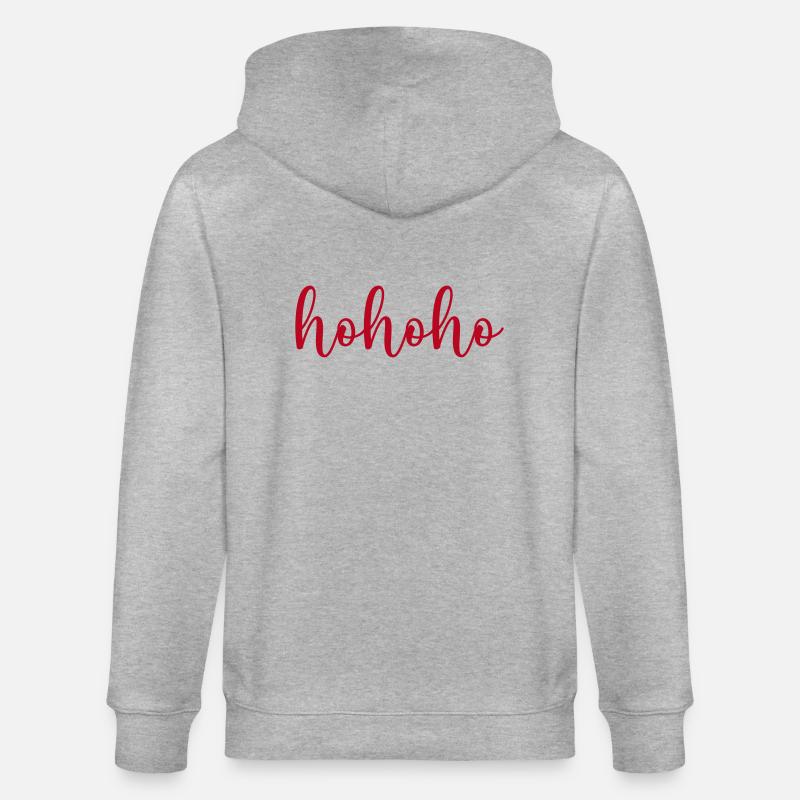 hohoho - Stanley/Stella Unisex Bio-Kapuzenjacke CULTIVATOR  - Grau meliert