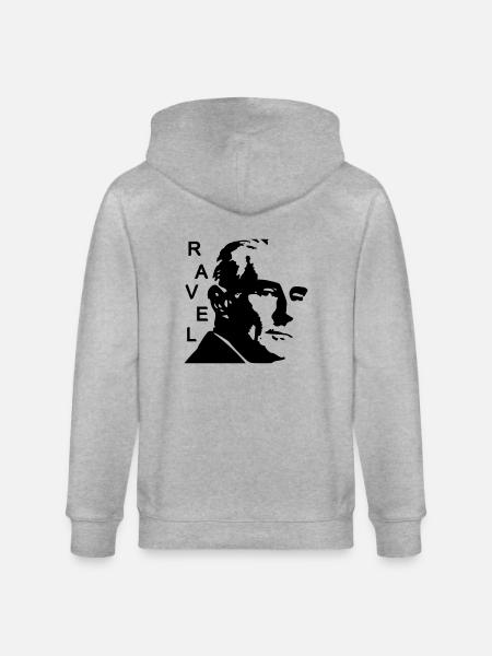 ravel - Veste à capuche bio CULTIVATOR Stanley/Stella Unisexe - gris chiné