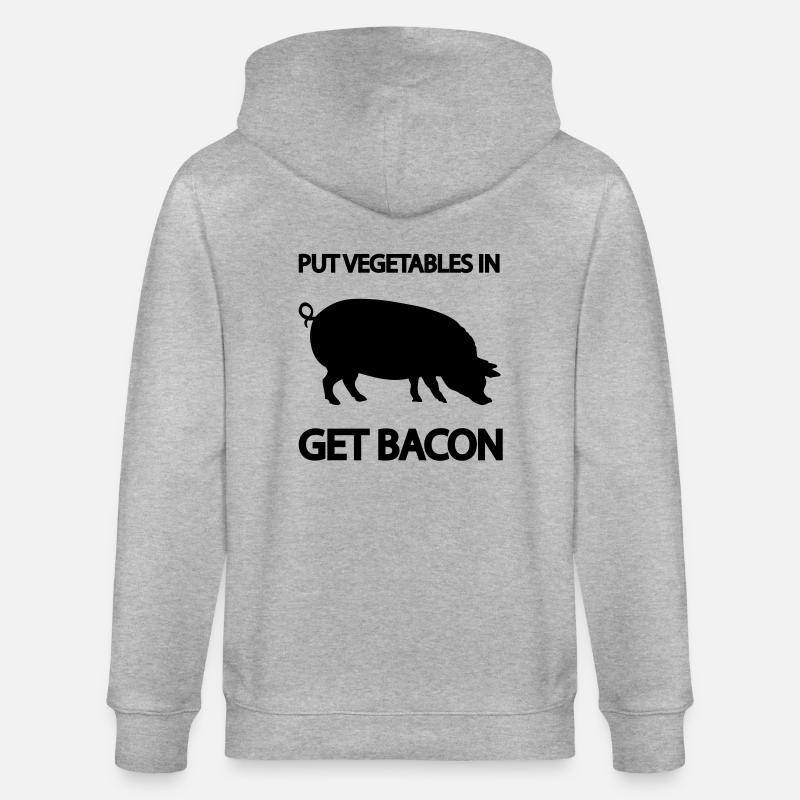 nature's greatest gift - Veste à capuche bio CULTIVATOR Stanley/Stella Unisexe - gris chiné