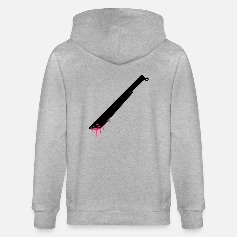 Machette - Veste à capuche bio CULTIVATOR Stanley/Stella Unisexe - gris chiné