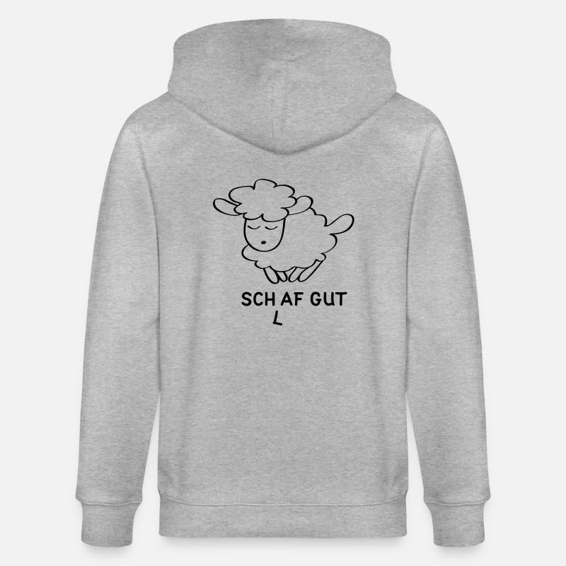 (l)af gut - Stanley/Stella Unisex Bio-Kapuzenjacke CULTIVATOR  - Grau meliert