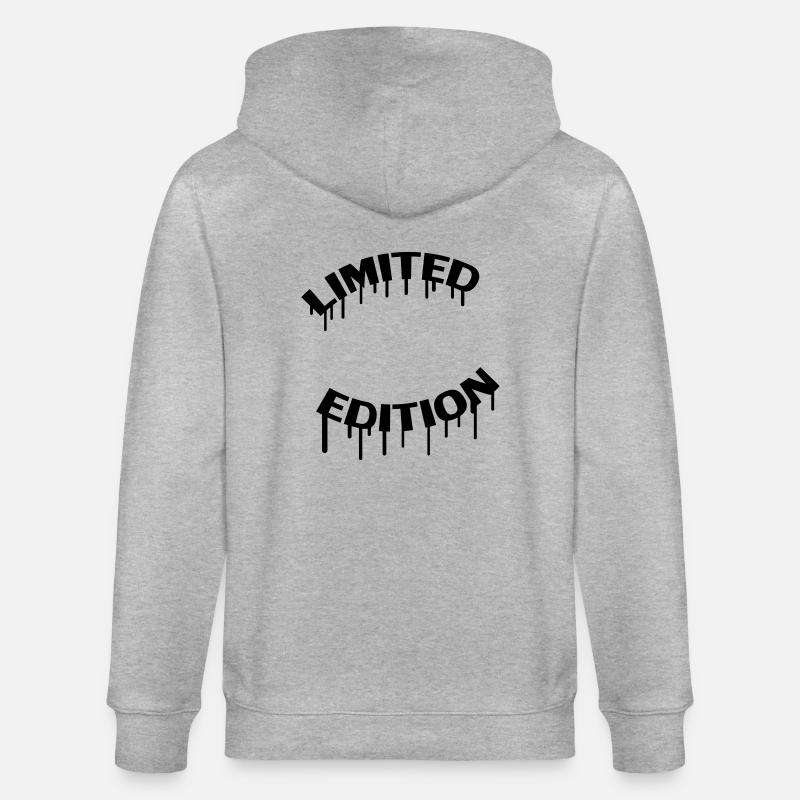 Limited Edition Graffiti - Stanley/Stella Unisex Bio-Kapuzenjacke CULTIVATOR  - Grau meliert