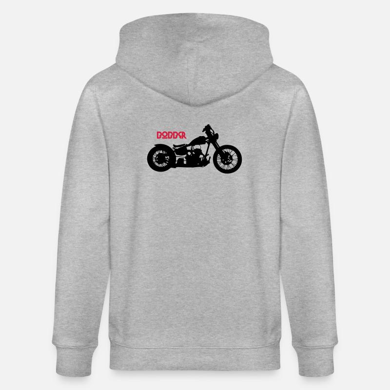 Bobber - Stanley/Stella Unisex Bio-Kapuzenjacke CULTIVATOR  - Grau meliert