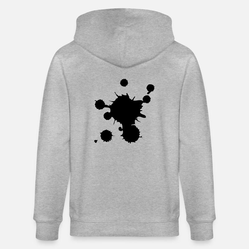 splash - Veste à capuche bio CULTIVATOR Stanley/Stella Unisexe - gris chiné