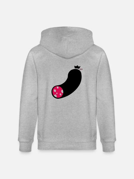 wurst - Stanley/Stella Unisex Bio-Kapuzenjacke CULTIVATOR - Grau meliert