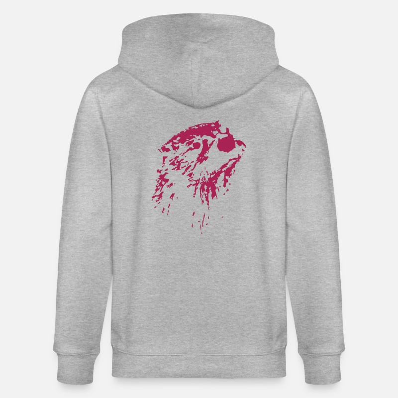 Tout simplement Otter - Veste à capuche bio CULTIVATOR Stanley/Stella Unisexe - gris chiné
