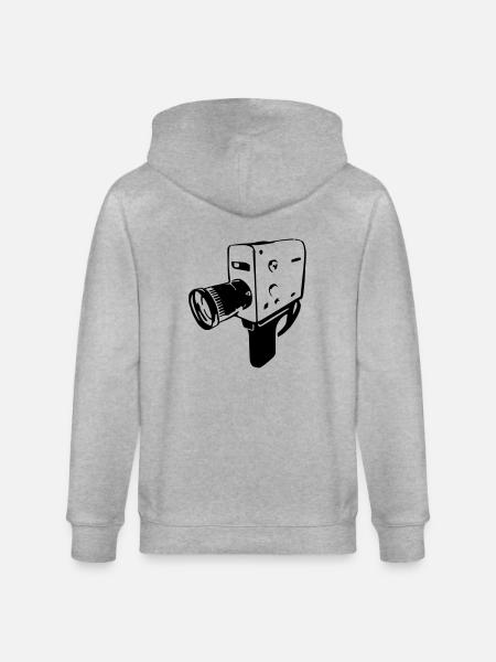Kamera 5 - Stanley/Stella CULTIVATOR Unisex Organic Hooded Jacket - heather grey