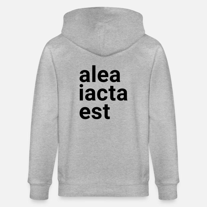 alea iacta est - Stanley/Stella Unisex Bio-Kapuzenjacke CULTIVATOR  - Grau meliert