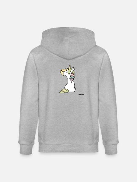 Enclosure No. 6 - Stanley/Stella CULTIVATOR  Unisex Organic Hooded Jacket - heather grey