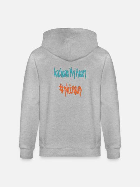 anchane - Stanley/Stella Unisex Bio-Kapuzenjacke CULTIVATOR  - Grau meliert