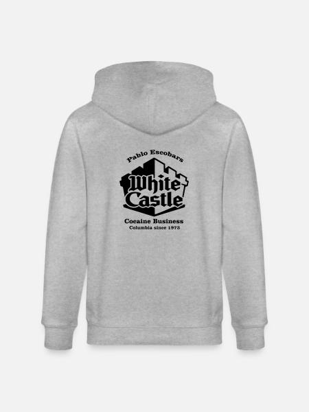 Pablo Escobar - Stanley/Stella Unisex Bio-Kapuzenjacke CULTIVATOR  - Grau meliert