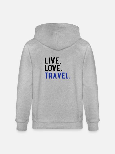 reisen - Stanley/Stella Unisex Bio-Kapuzenjacke CULTIVATOR  - Grau meliert