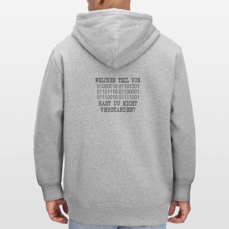 lustige admin Programmierer Linux IT Geschenkidee Stanley/Stella Unisex Bio-Kapuzenjacke CULTIVATOR 