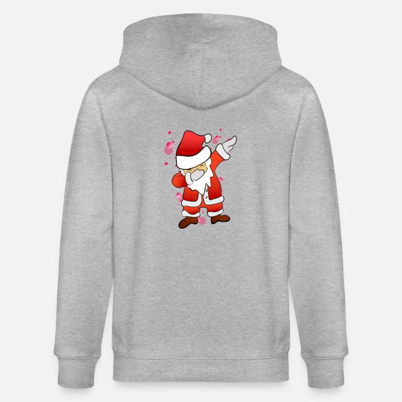 Dabbing Nicholas - Veste à capuche bio CULTIVATOR Stanley/Stella Unisexe - gris chiné