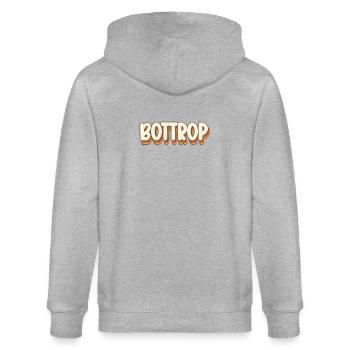 Bottroperin Bottroper Bottrop - Stanley/Stella CULTIVATOR  Unisex Organic Hooded Jacket - heather grey - Back - Luana (180cm)