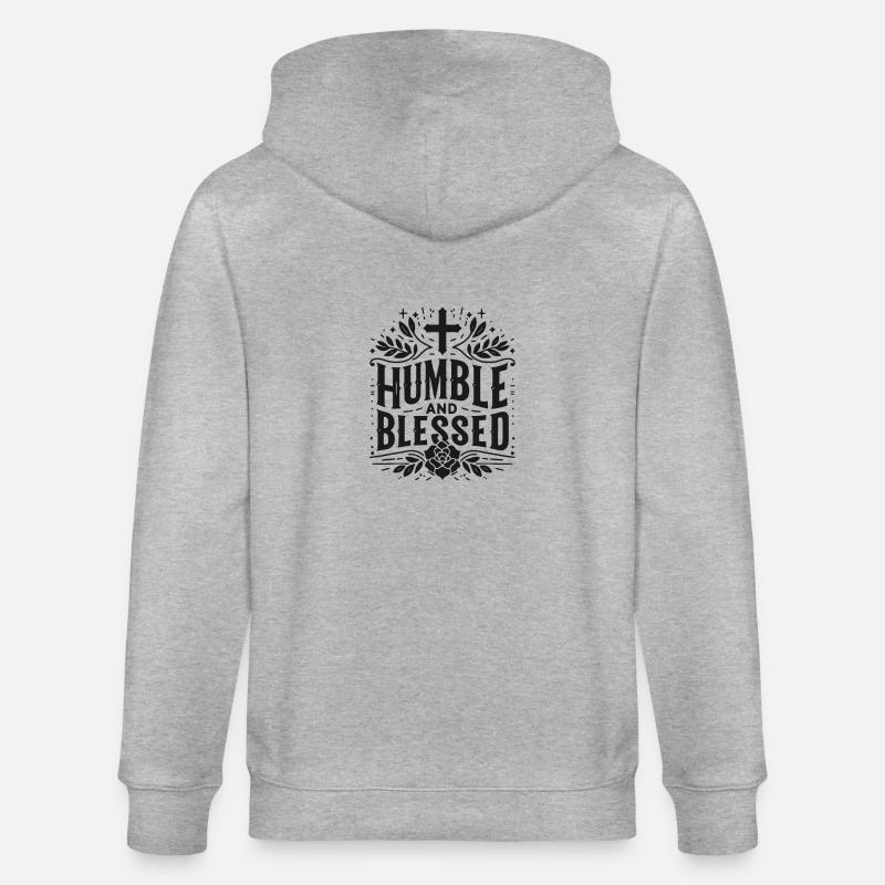 Humble - Veste à capuche bio CULTIVATOR Stanley/Stella Unisexe - gris chiné