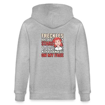 Gulf Of Mexico Oceanic Basin Tourist Spot Travel - Stanley/Stella CULTIVATOR  Unisex Organic Hooded Jacket - heather grey - Back - Luana (180cm)