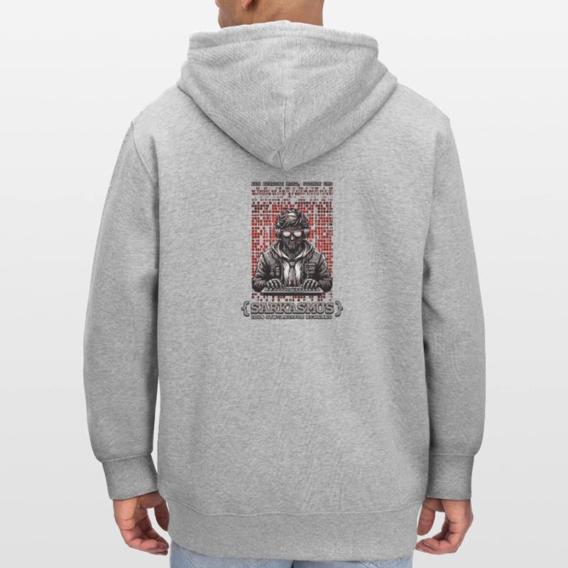 Ich spreche HTML Python und Sarkasmus Stanley/Stella Unisex Bio-Kapuzenjacke CULTIVATOR 