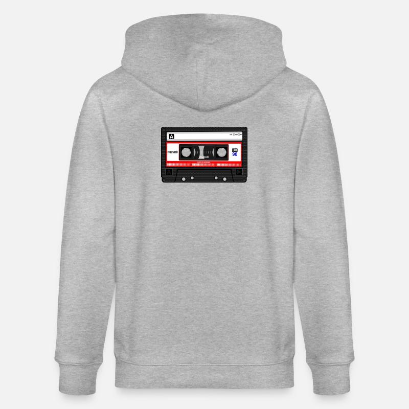 cassette compacte - Veste à capuche bio CULTIVATOR Stanley/Stella Unisexe - gris chiné