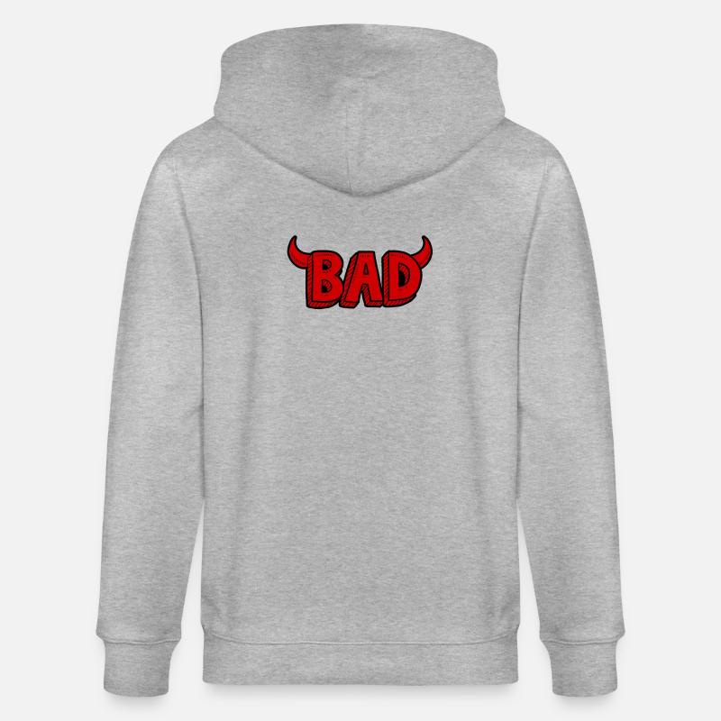 Bad oder böse - Stanley/Stella Unisex Bio-Kapuzenjacke CULTIVATOR  - Grau meliert