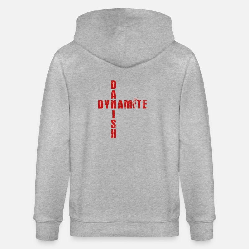 Danish Dynamite - Veste à capuche bio CULTIVATOR Stanley/Stella Unisexe - gris chiné