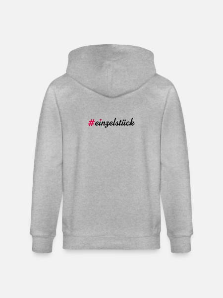 Einzelstück - Stanley/Stella Unisex Bio-Kapuzenjacke CULTIVATOR  - Grau meliert