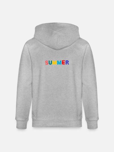 MISTRESS. MASTER. TEACHER. SCHOOL - Stanley/Stella CULTIVATOR  Unisex Organic Hooded Jacket - heather grey