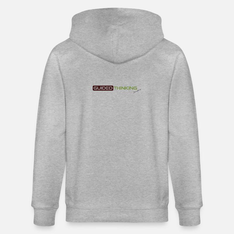 Pensée guidée - Veste à capuche bio CULTIVATOR Stanley/Stella Unisexe - gris chiné