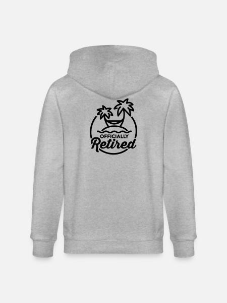 Officially retired - Stanley/Stella CULTIVATOR  Unisex Organic Hooded Jacket - heather grey
