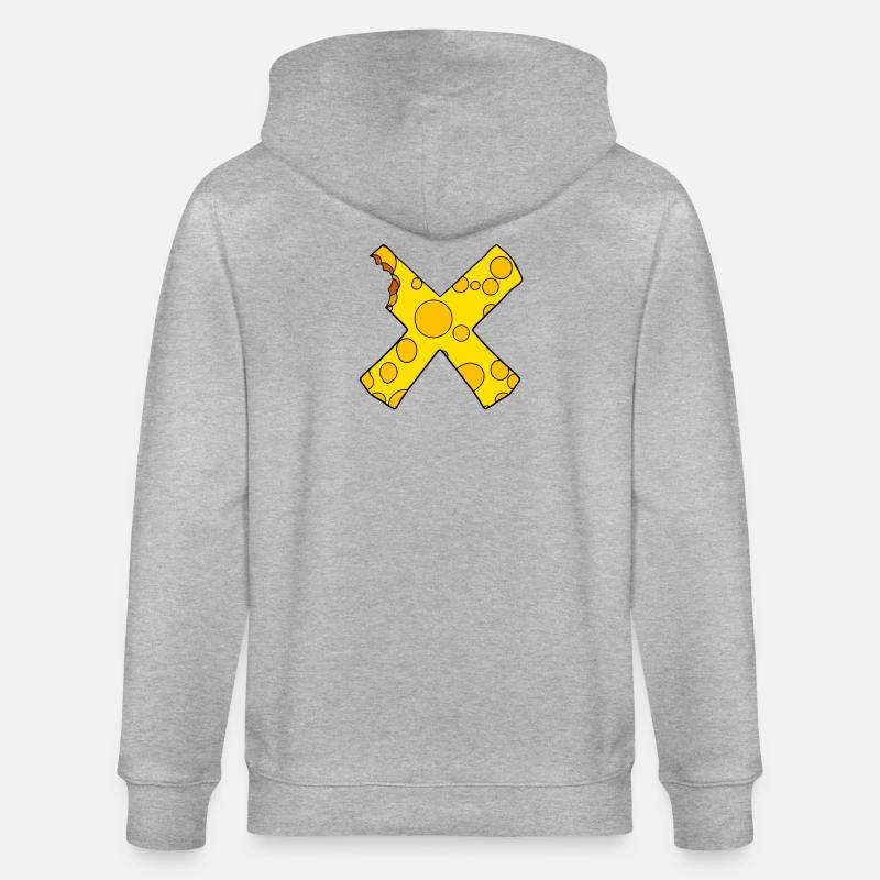 Croix du fromage - Veste à capuche bio CULTIVATOR Stanley/Stella Unisexe - gris chiné
