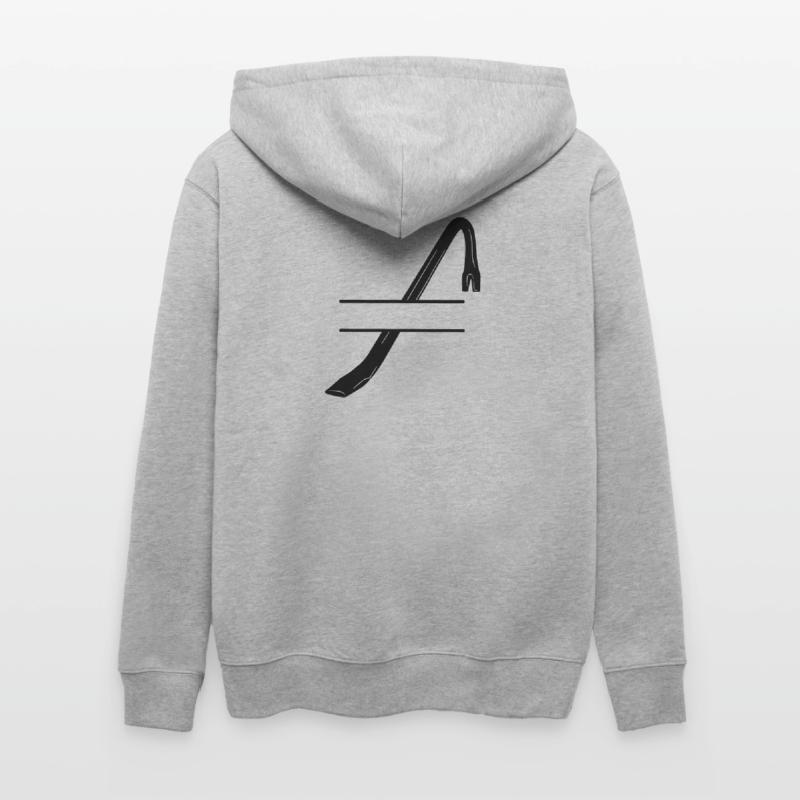 Einbruchslogo Brechstange oder Brechstange Stanley/Stella Unisex Bio-Kapuzenjacke CULTIVATOR 