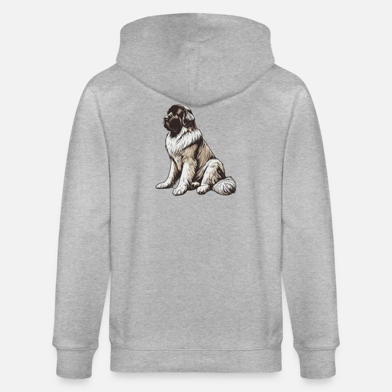 Terre-Neuve - Veste à capuche bio CULTIVATOR Stanley/Stella Unisexe - gris chiné