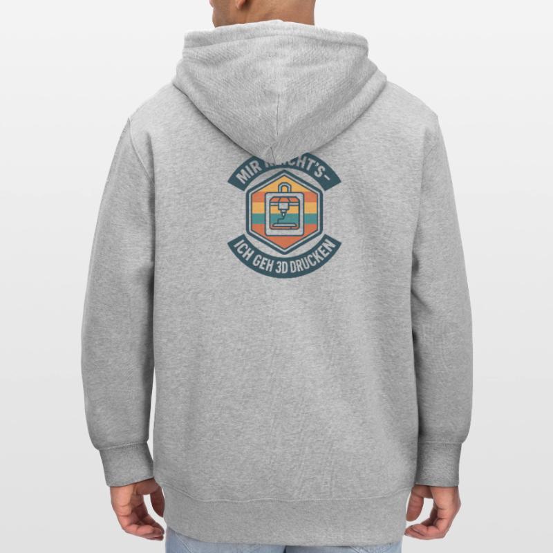3D Printing I've Had Enough G-Code Stanley/Stella CULTIVATOR  Unisex Organic Hooded Jacket