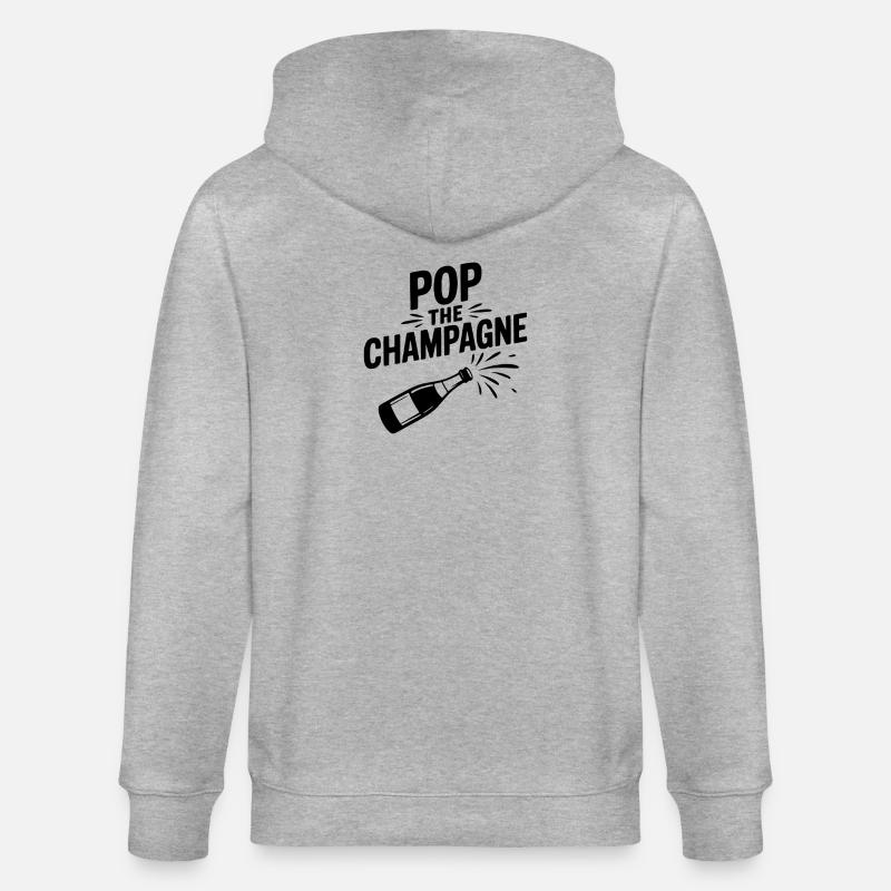 Faites éclater le - Veste à capuche bio CULTIVATOR Stanley/Stella Unisexe - gris chiné