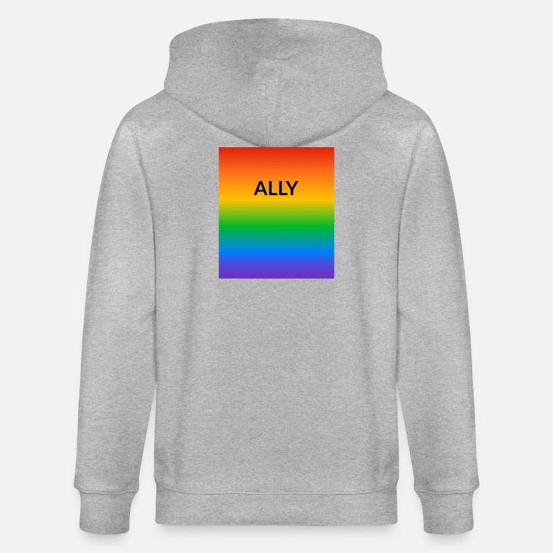 Stolzer Verbündeter - Stanley/Stella Unisex Bio-Kapuzenjacke CULTIVATOR - Grau meliert