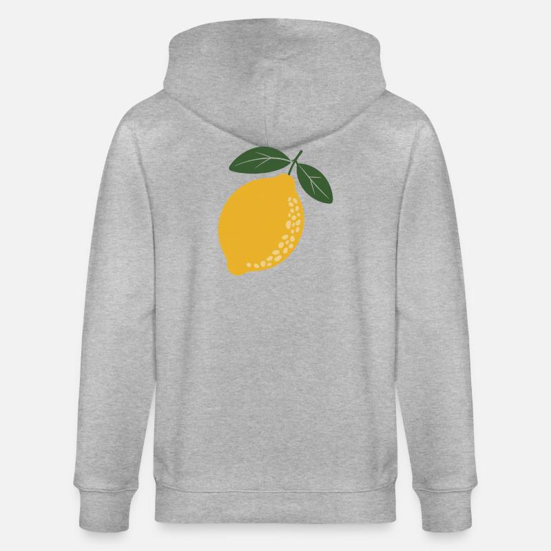 Lemon Grove Botanical - Stanley/Stella Unisex Bio-Kapuzenjacke CULTIVATOR  - Grau meliert