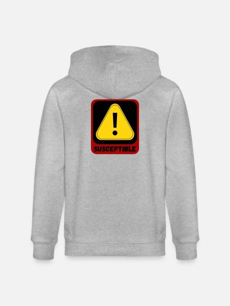 Anfällig - Stanley/Stella Unisex Bio-Kapuzenjacke CULTIVATOR - Grau meliert