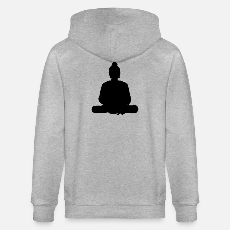 bouda - Veste à capuche bio CULTIVATOR Stanley/Stella Unisexe - gris chiné