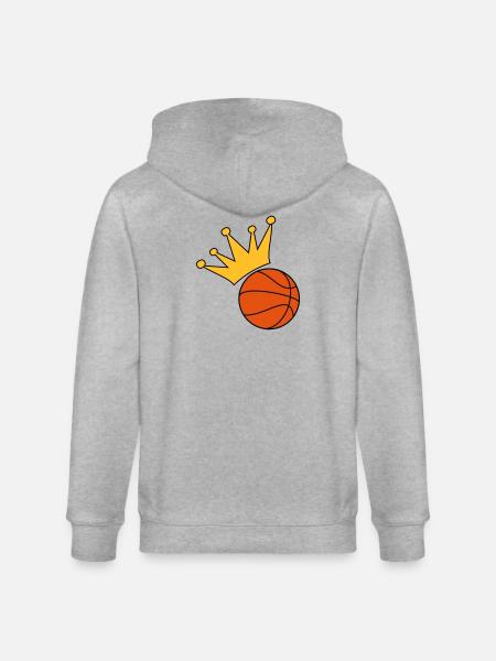 Basketball - Stanley/Stella CULTIVATOR Unisex Organic Hooded Jacket - heather grey