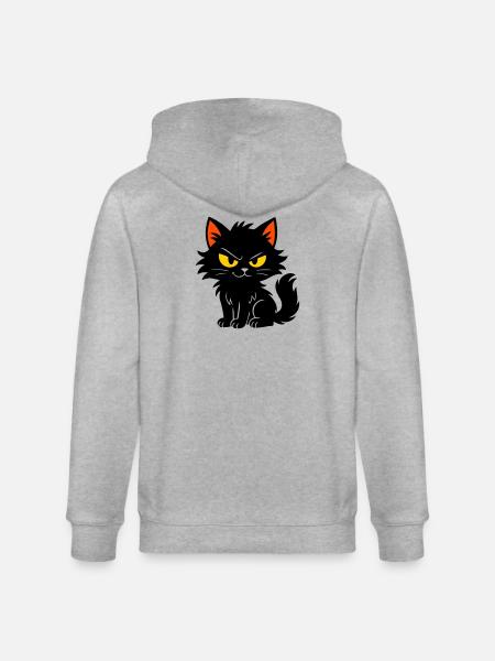 Chaton doux - Veste à capuche bio CULTIVATOR Stanley/Stella Unisexe - gris chiné