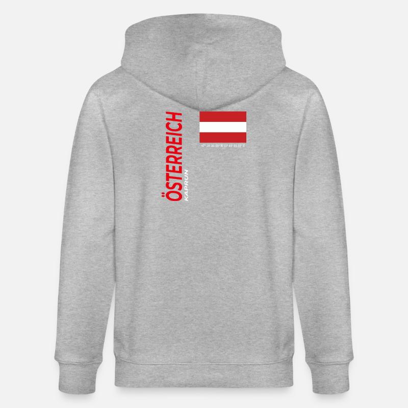 Kaprun - Veste à capuche bio CULTIVATOR Stanley/Stella Unisexe - gris chiné