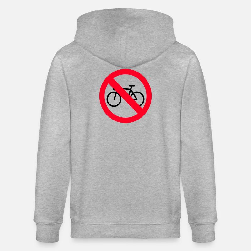 Pas de vélo - Veste à capuche bio CULTIVATOR Stanley/Stella Unisexe - gris chiné