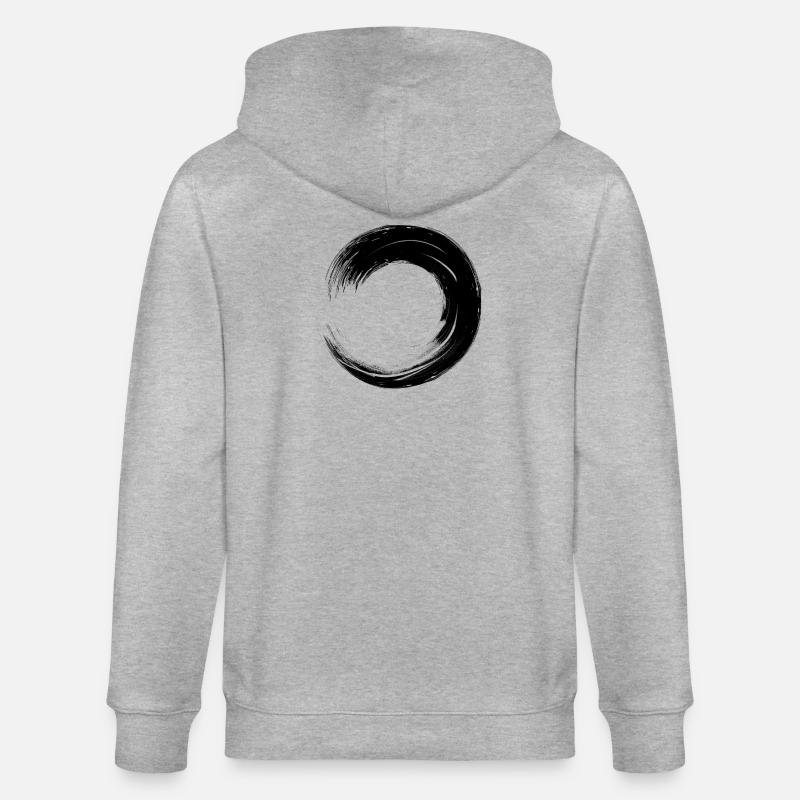 Cercles - Veste à capuche bio CULTIVATOR Stanley/Stella Unisexe - gris chiné