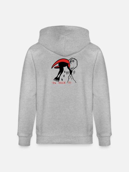 Frosch - Veste à capuche bio CULTIVATOR Stanley/Stella Unisexe - gris chiné