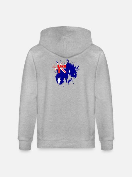 australie Pepigo - Veste à capuche bio CULTIVATOR Stanley/Stella Unisexe - gris chiné