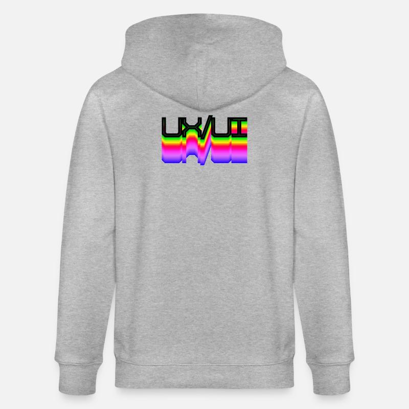 Code Developer Skripting Dev Computerfreak Geek - Stanley/Stella Unisex Bio-Kapuzenjacke CULTIVATOR  - Grau meliert